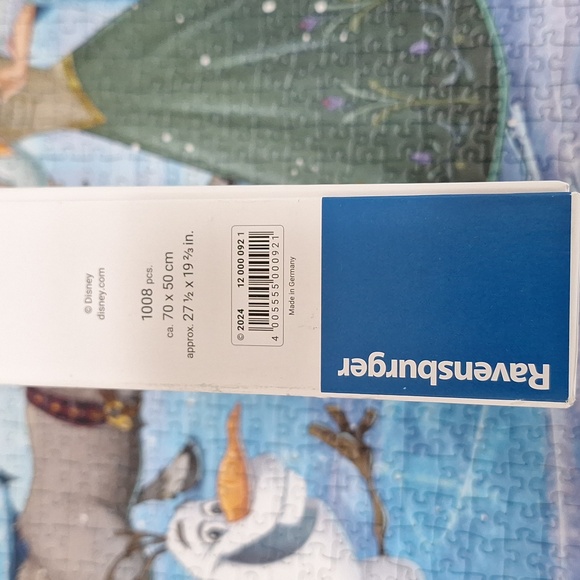 Ravensburger Disney Frozen 1000 Piece Puzzle - Picture 6 of 7